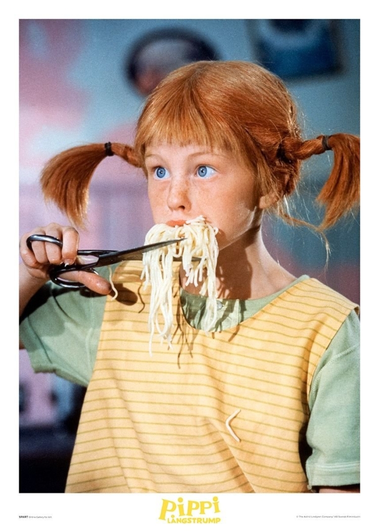 Пеппи длинный чулок Ингер Нильссон