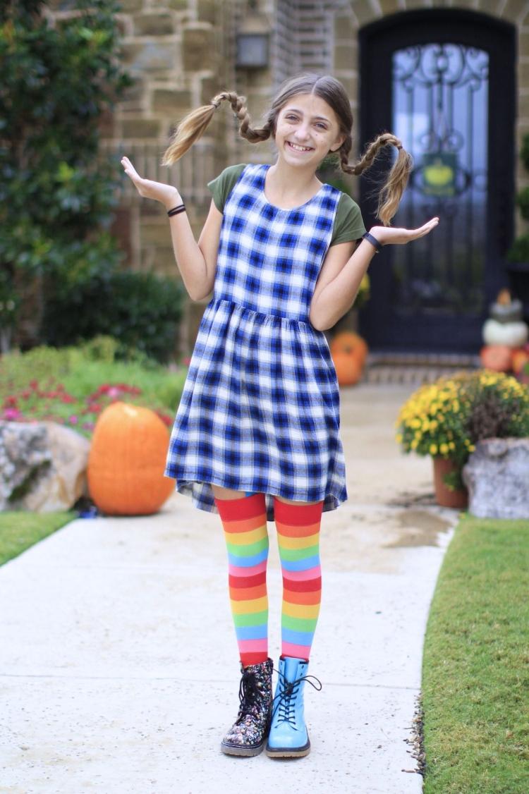 Пеппи длинный чулок