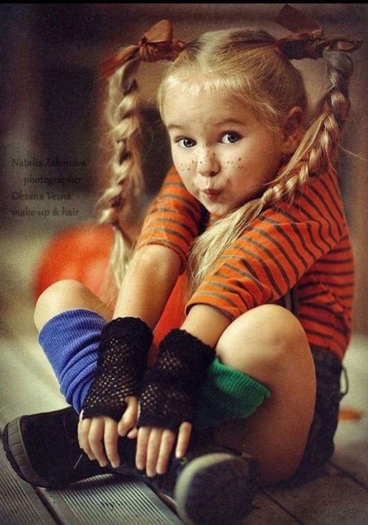 Пеппи длинный чулок фотосессия