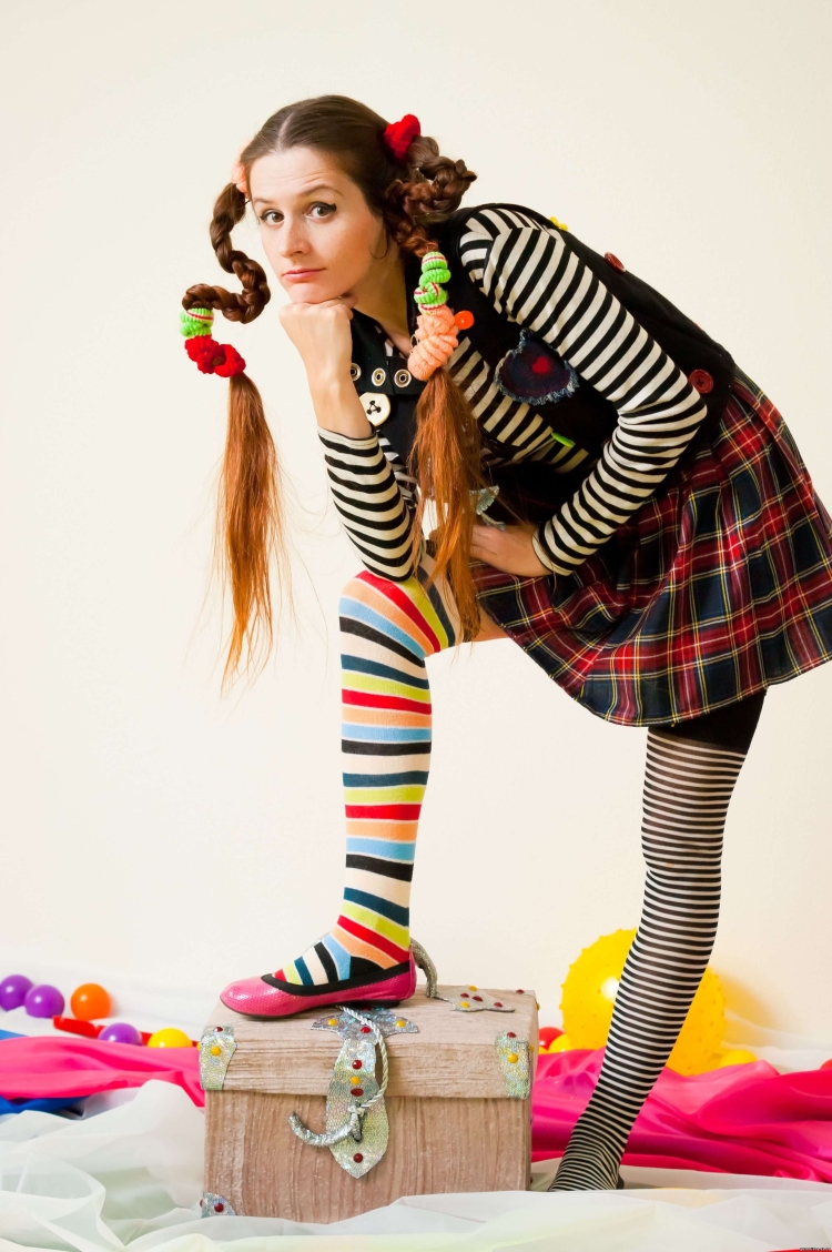 Костюм Пеппи длинный чулок