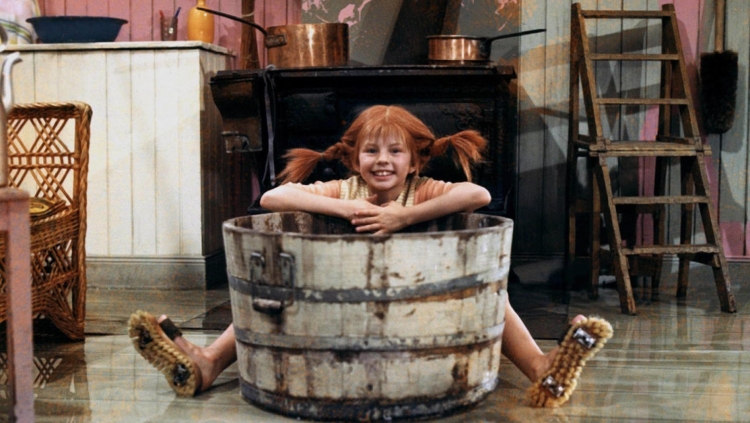 Пеппи длинный чулок кадры из фильма