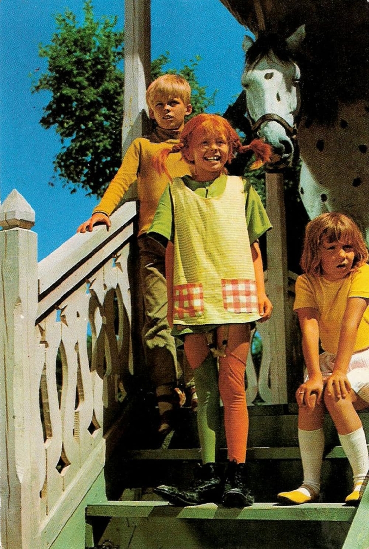 Пеппи длинный чулок Ингер Нильссон