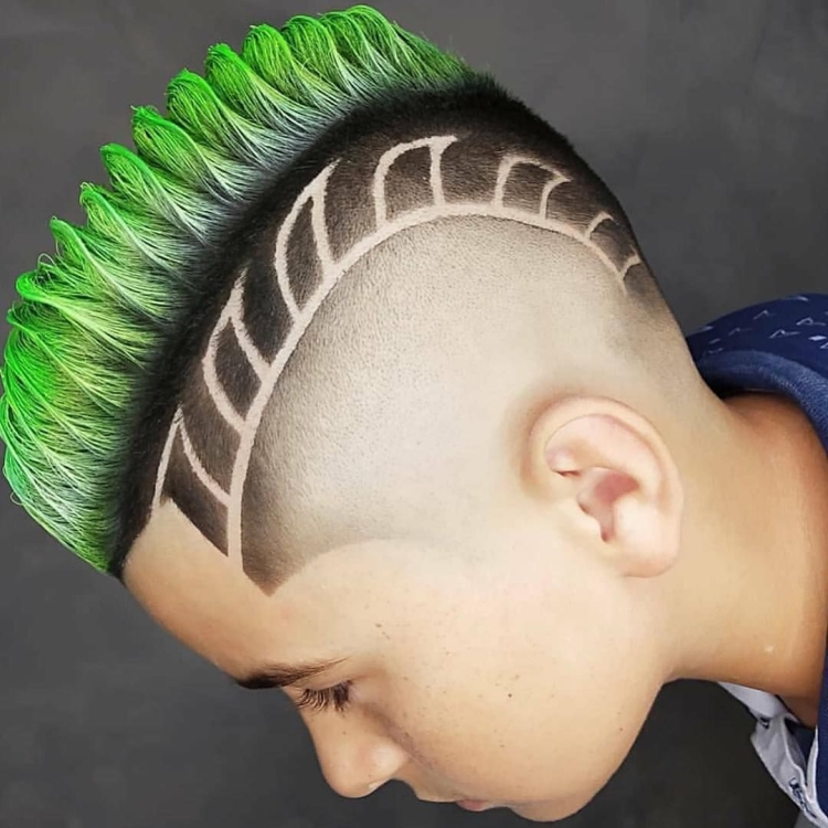 Необычные прически для мальчиков