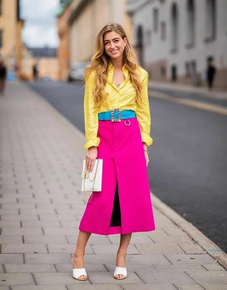 Яркие цвета в одежде