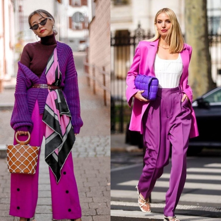 Самые модные сочетания цветов