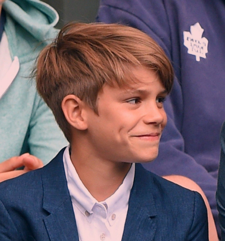 Ромео Бекхэм прически