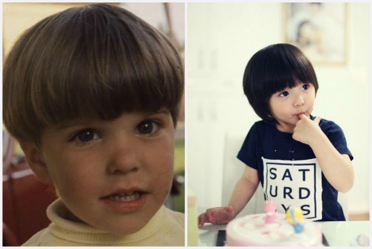 Горшок прическа детская