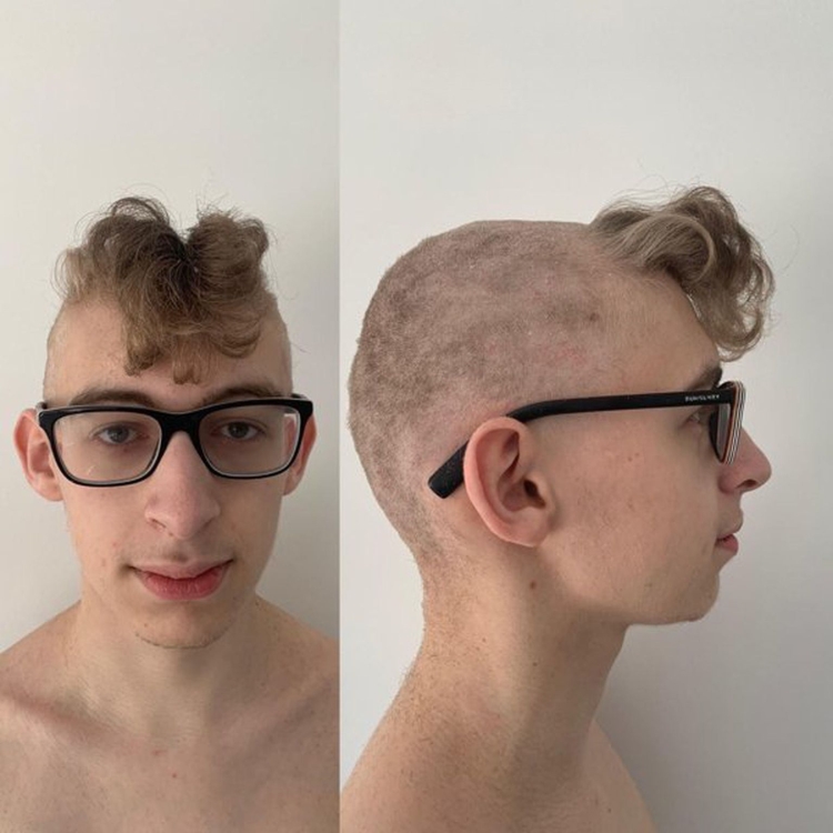 Смешные причёски для мужчин