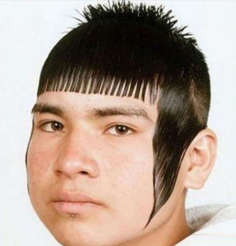 Странные мужские стрижки