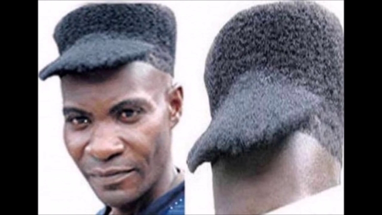 Прическа в виде Кепки