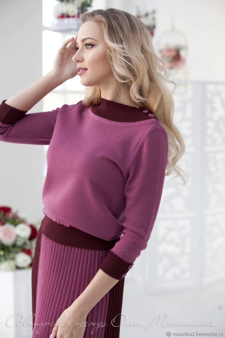 Костюм клюквенный морс Масютина Олеся