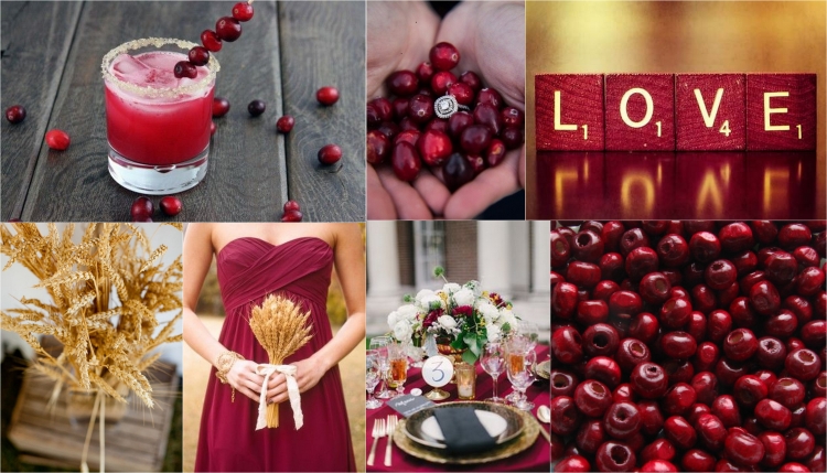 Цвет клюквы