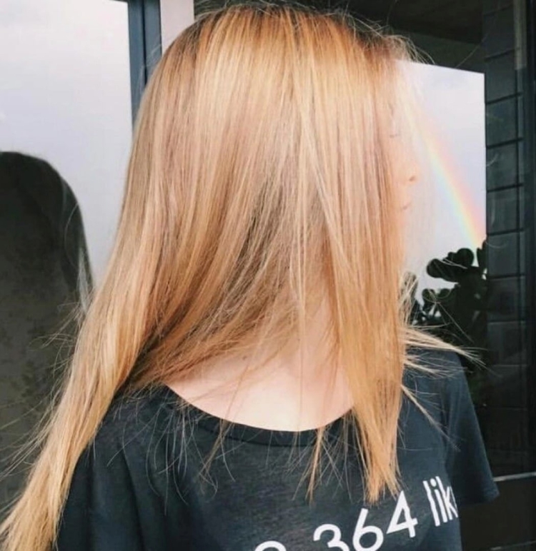 Русые волосы без лица