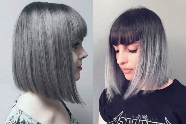 Каре на удлинение с челкой