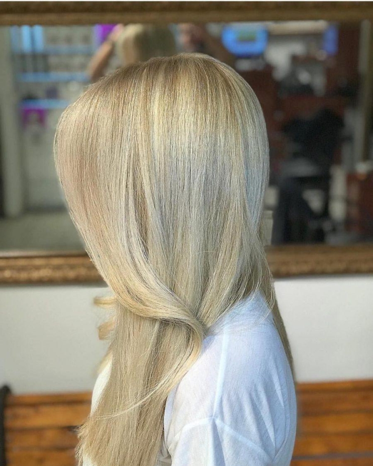 Русый цвет волос без желтизны