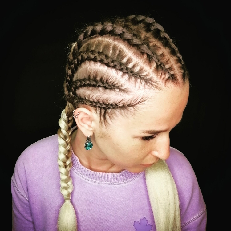 Брейды боксерские косички