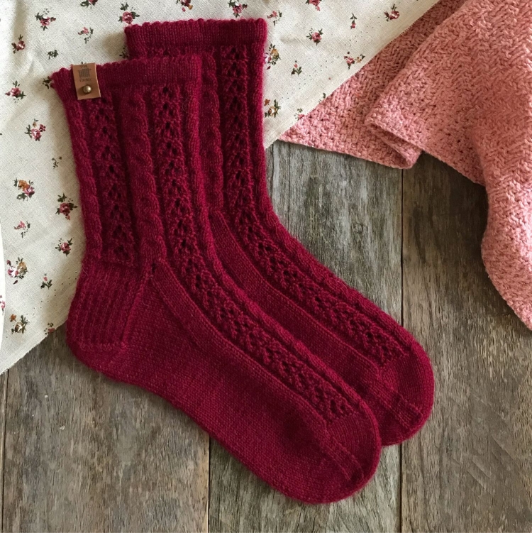 Вязаные носки