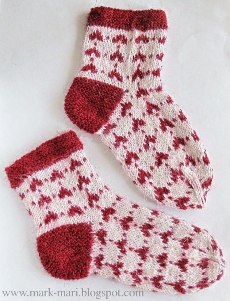 Носки детские вязаные