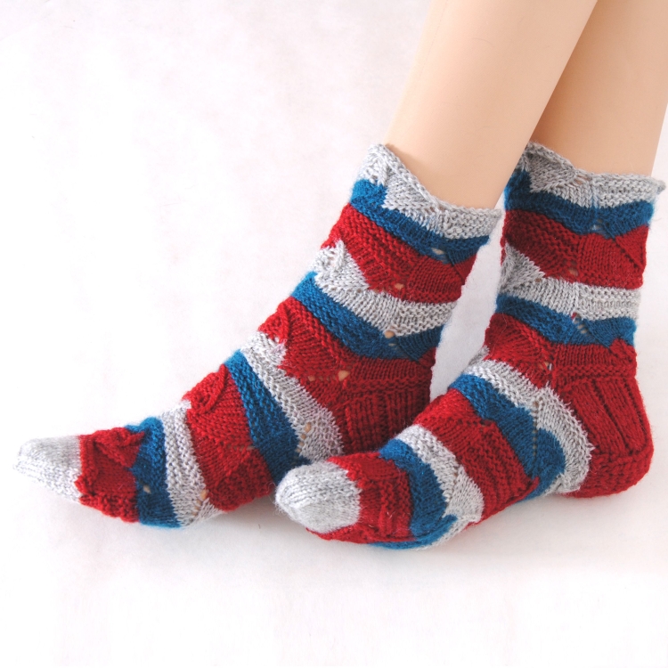 Красивые домашние носочки