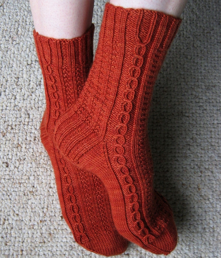 Носки спицами