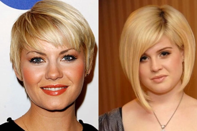 Стрижки для полного лица