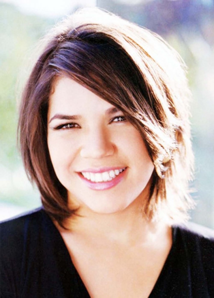 Стрижки для полных девушек