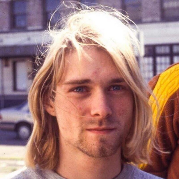 Курт Кобейн в молодости