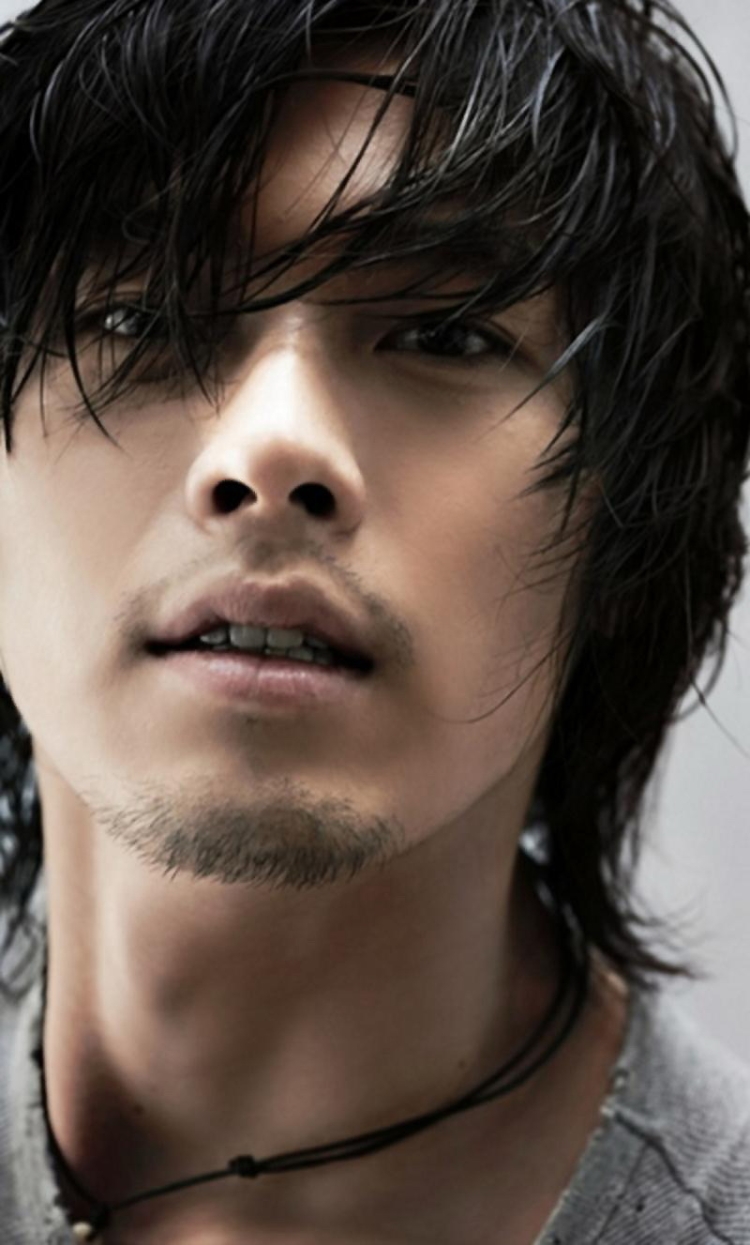 Хён Бин прическа