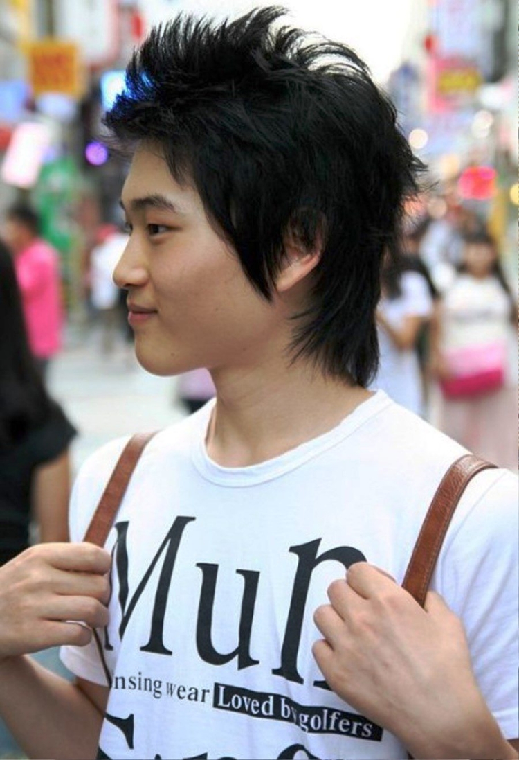 Японские стрижки для парней с короткими волосами