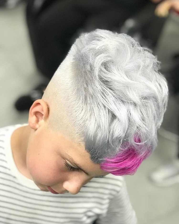 Креативное окрашивание для мальчиков