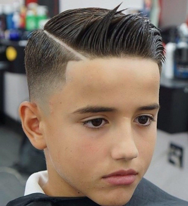 Стрижка фейд для мальчика