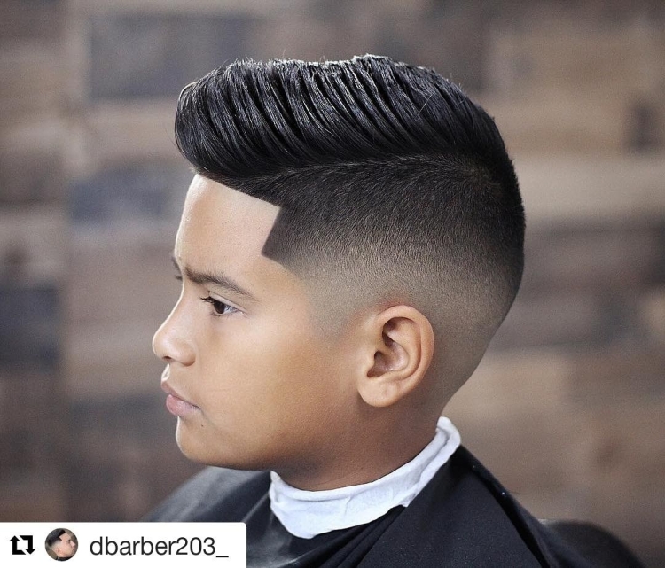 Детские стрижки мальчику фэйд