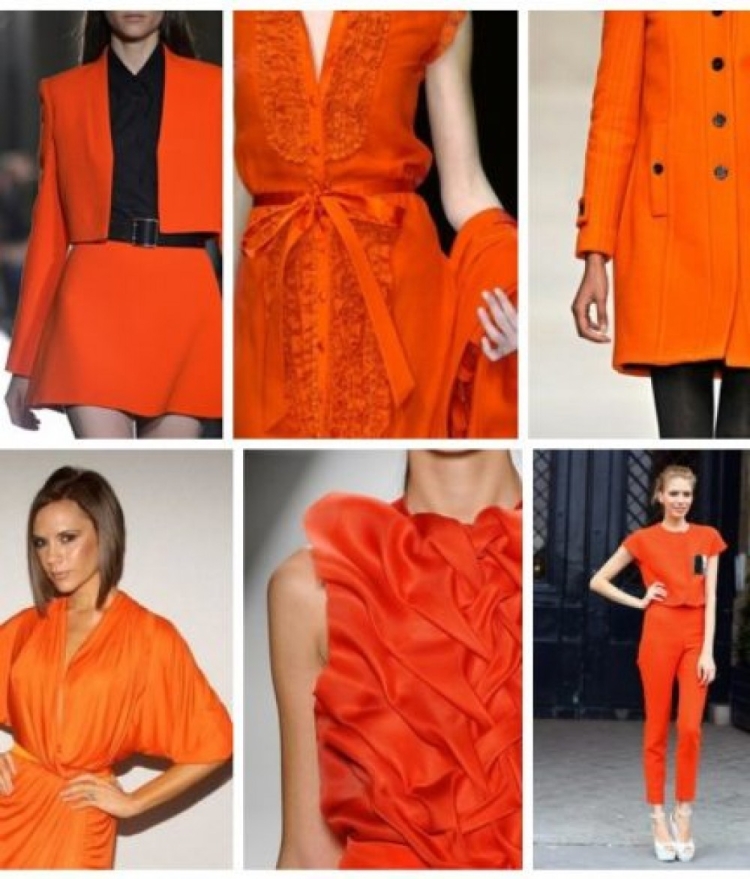Оранжевая одежда