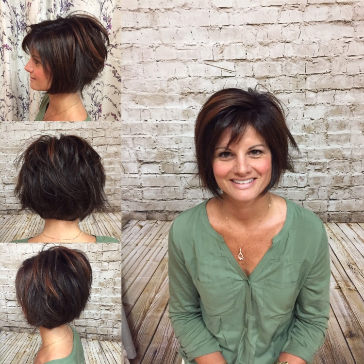 Стрижка каре Боб Пикси Каскад