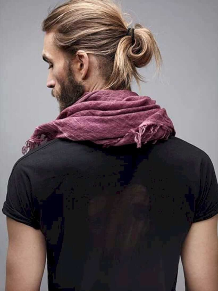 Мужские прически с хвостом