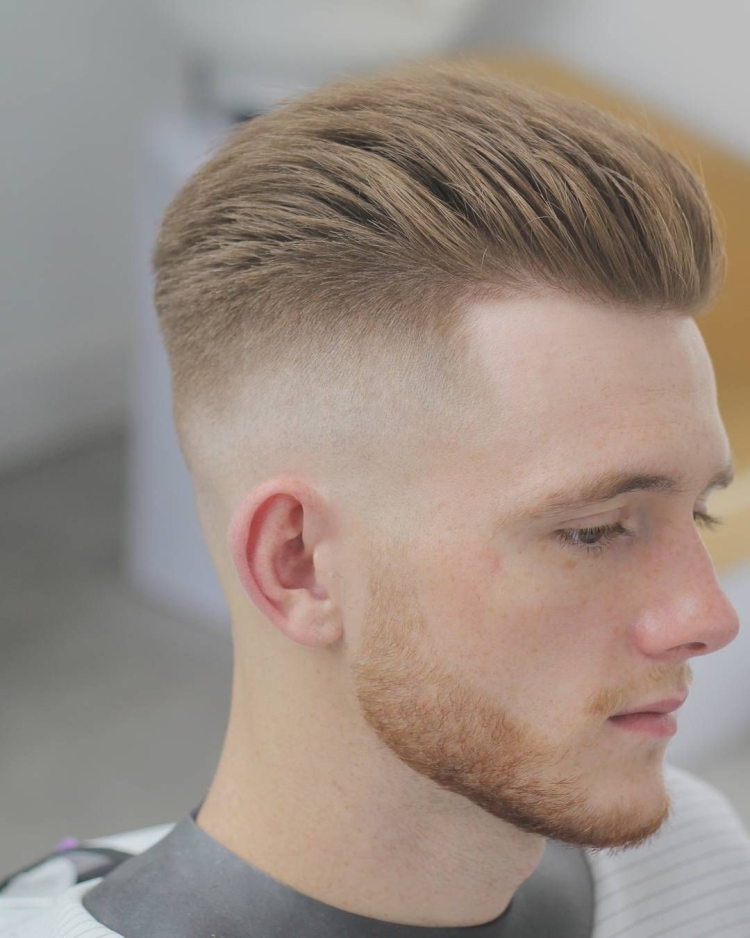 Стрижка фейд полубокс андеркат