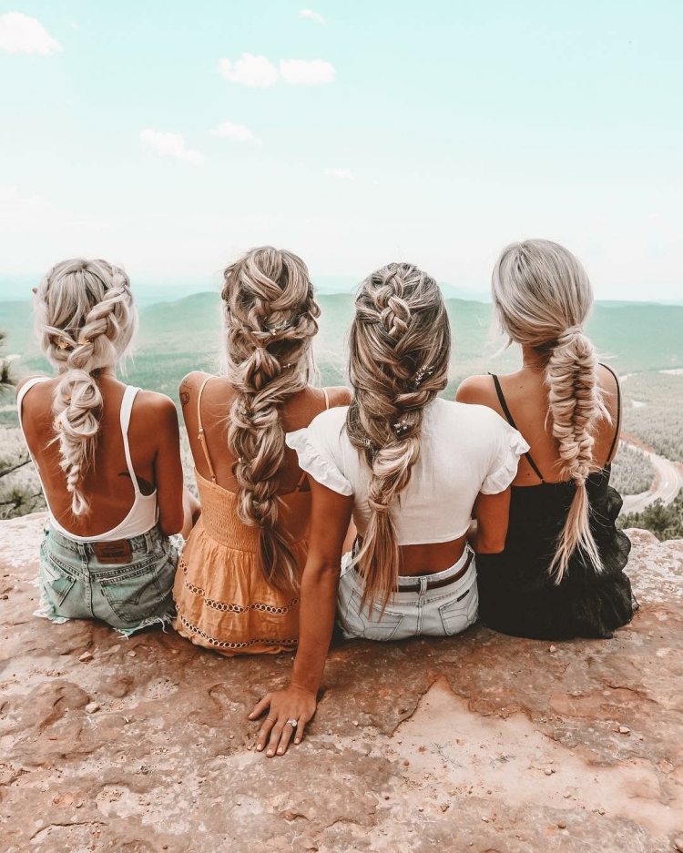 Прическа для фотосессии на море