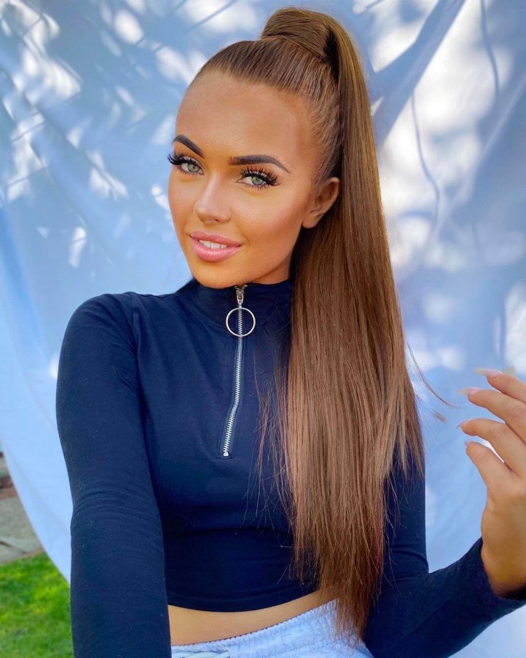 Цвет волос карамель