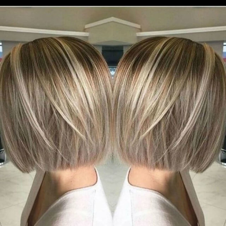 Балаяж каре беж