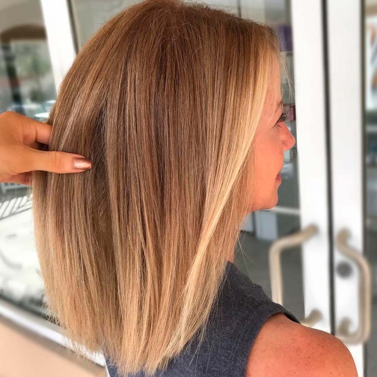 Окрашивание в светло русый