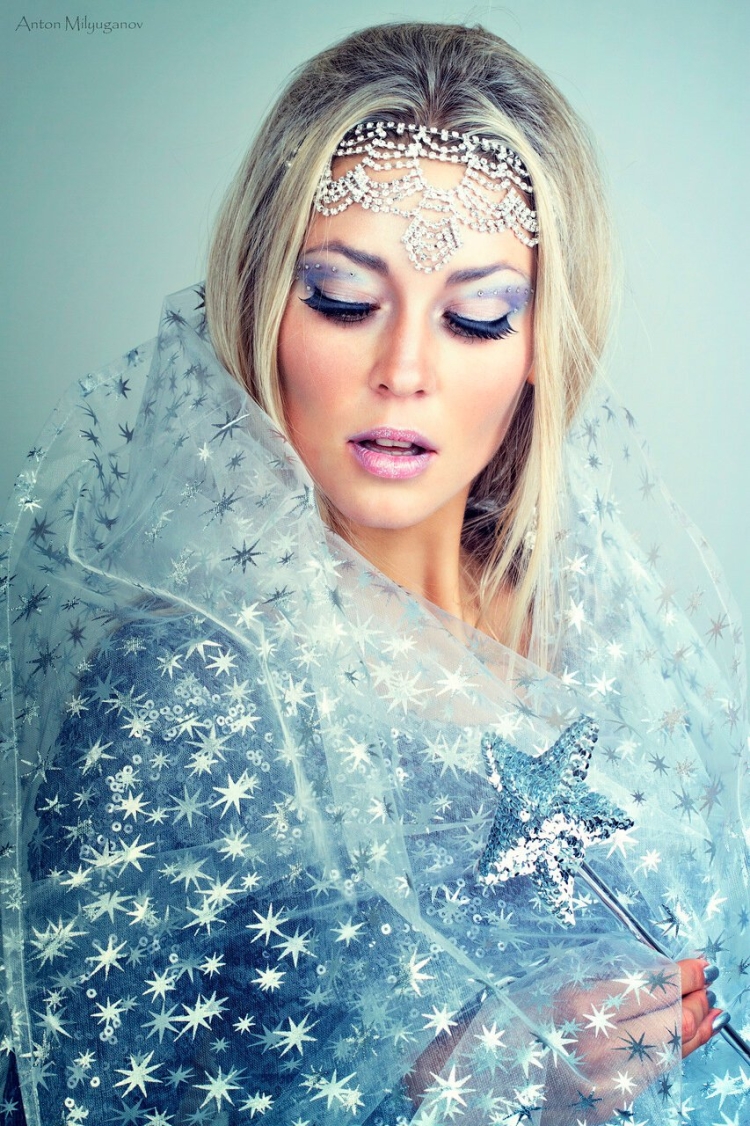 Макияж Снегурочки