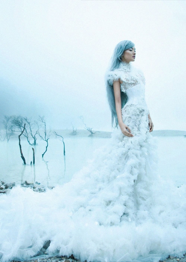 Свадебное платье Снежная Королева
