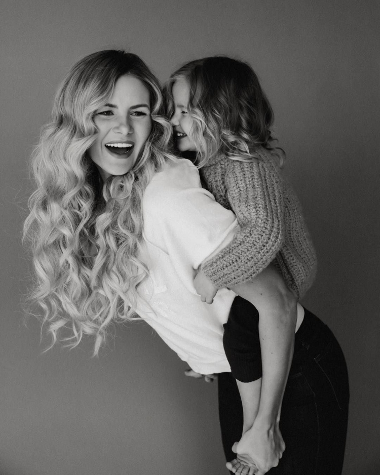 Фотосессия мама и дочь