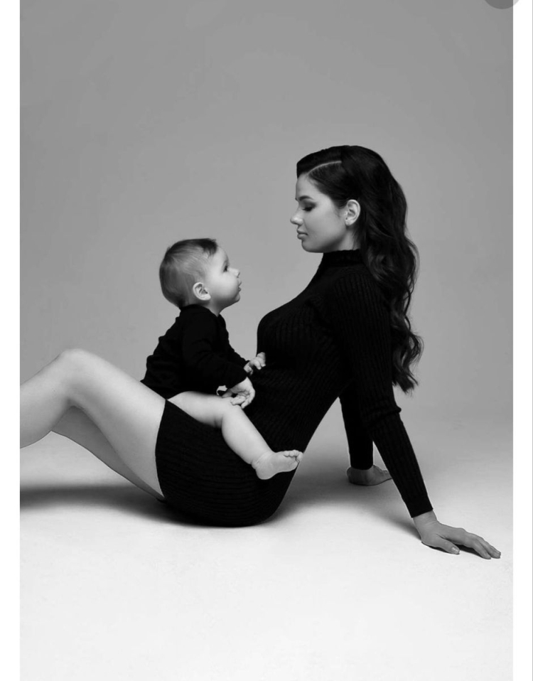 Стильная фотосессия с малышом