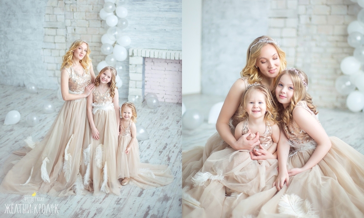 Фотопроект мама и дочка