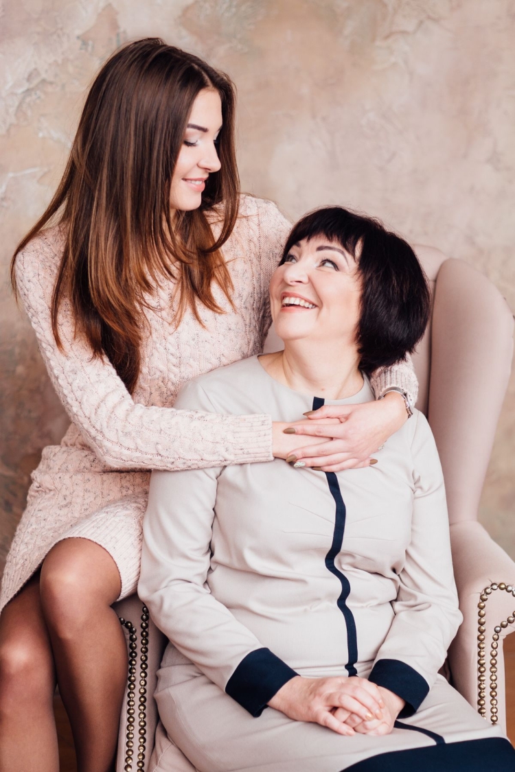 Мама и дочка