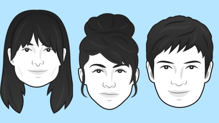 Форма лица сердце прически мужские