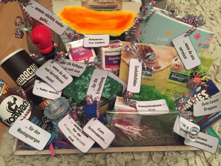 Приятный сюрприз для коллеги