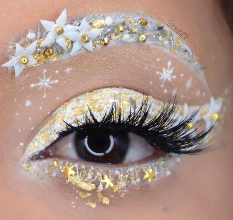 Макияж золотой рыбки