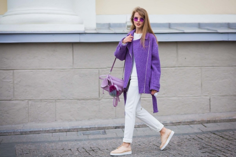 Лавандовое пальто Луки